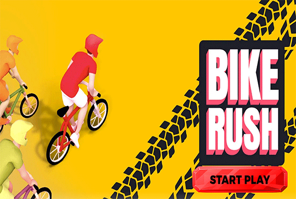 Bike_rush game artwork background