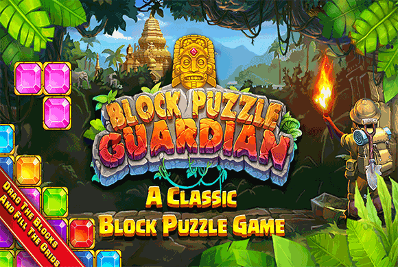 Block Puzzle Guardian game artwork background