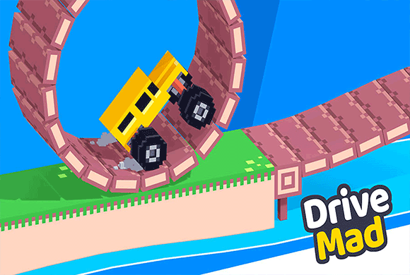 Drive Mad game artwork background