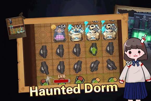 Haunted Dorm game artwork background