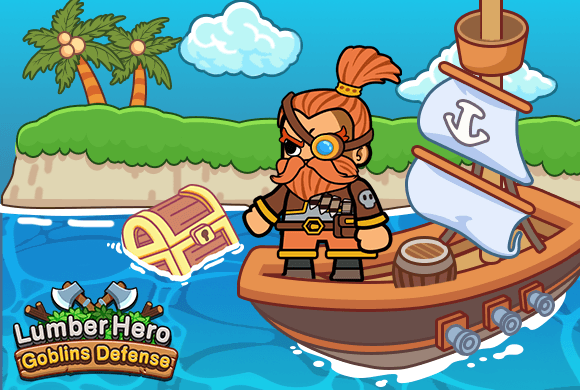 Lumber Hero Goblins Defense game artwork background
