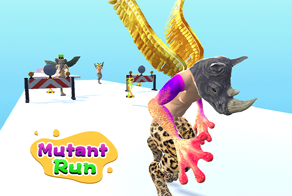 Mutant Run game artwork background