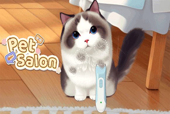 Pet Salon game artwork background