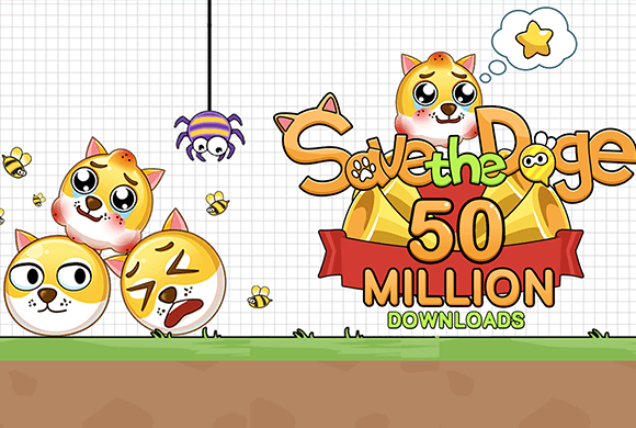 Save The Doge game artwork background