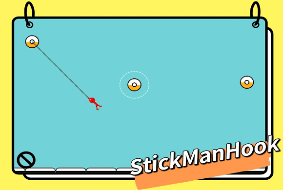 Stick Man Hook game artwork background