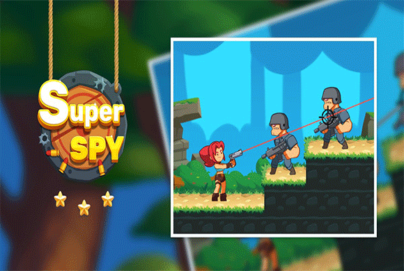 Super Spy game artwork background