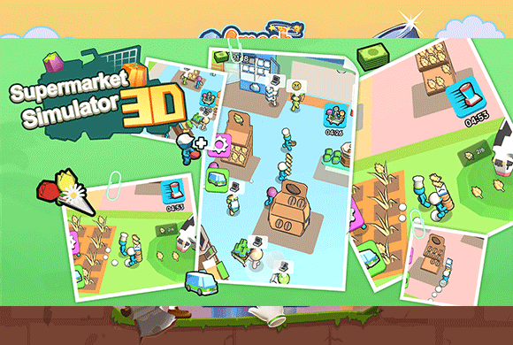 Supermarket Simulator game artwork background