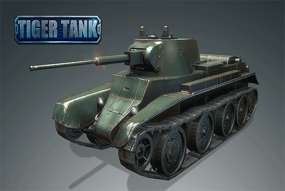 Tiger Tank game artwork background